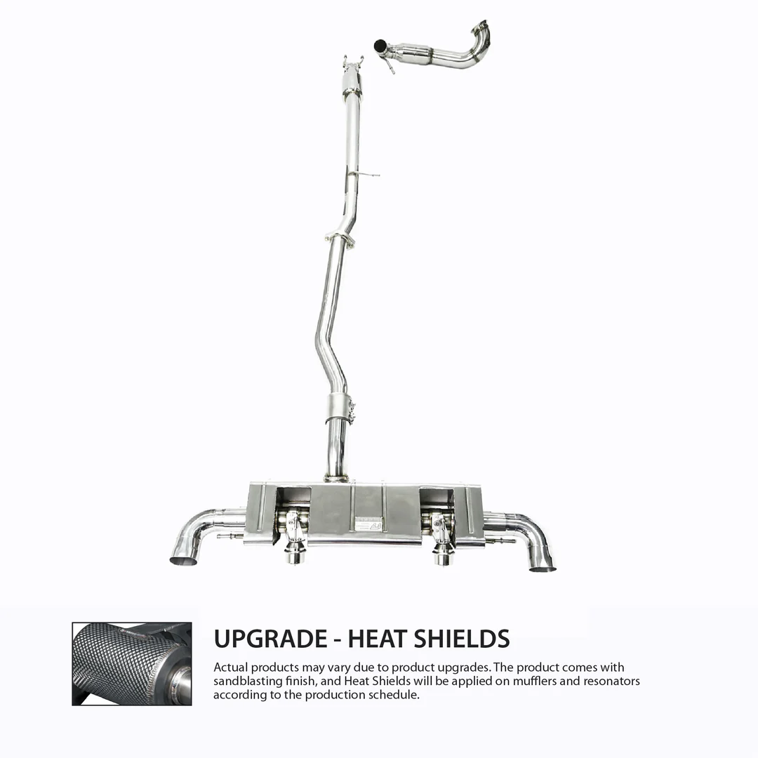 IPE Titanium Cat Back Exhaust System for Mercedes-Benz AMG A45 (W176)