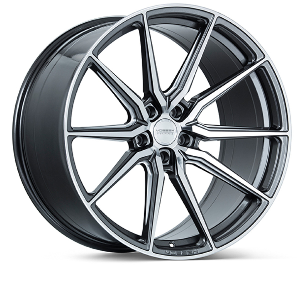 Vossen HF3-0N02 20×9 ET32 5×114.3 Gloss Graphite Alloy Wheel