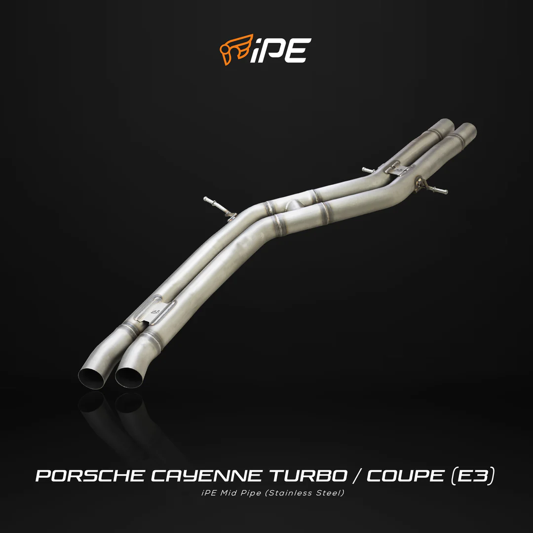 IPE Cat Back System – Porsche Cayenne Turbo / Turbo Coupe 4.0T (Bilateral Front Tube)