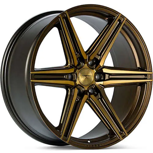 22″ x 10.5″ Gloss Black Alloy Wheel – 5X112 PCD, ET8 Offset – HF7-2M56