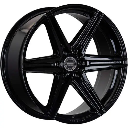 Vossen HF62 22″ x 9.5″ 6X139.7 ET20 Gloss Black Alloy Wheel – HF62-2G26