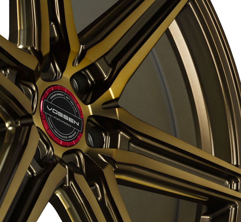 Vossen HF62 20″ x 9.5″ 6X135 ET15 Tinted Matte Bronze Alloy Wheel – HF62-0F05