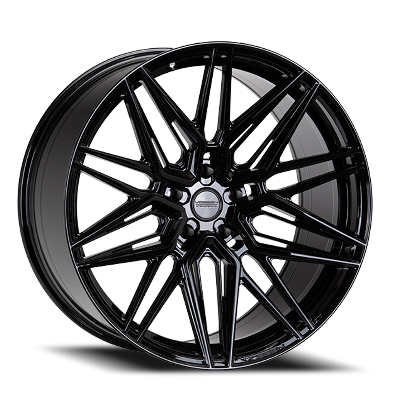 20″ x 10″ Gloss Black Alloy Wheel – 5X127 PCD, ET-18 Offset – HF7-0W01