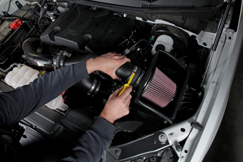 Cold air intake upgrade at EA Performance Gold Coast.