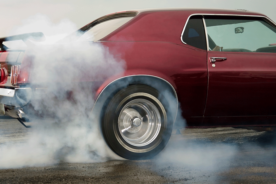 high horsepower car losing traction performance imbalance