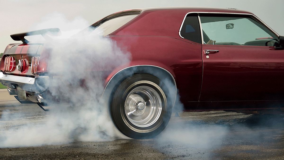 high horsepower car losing traction performance imbalance