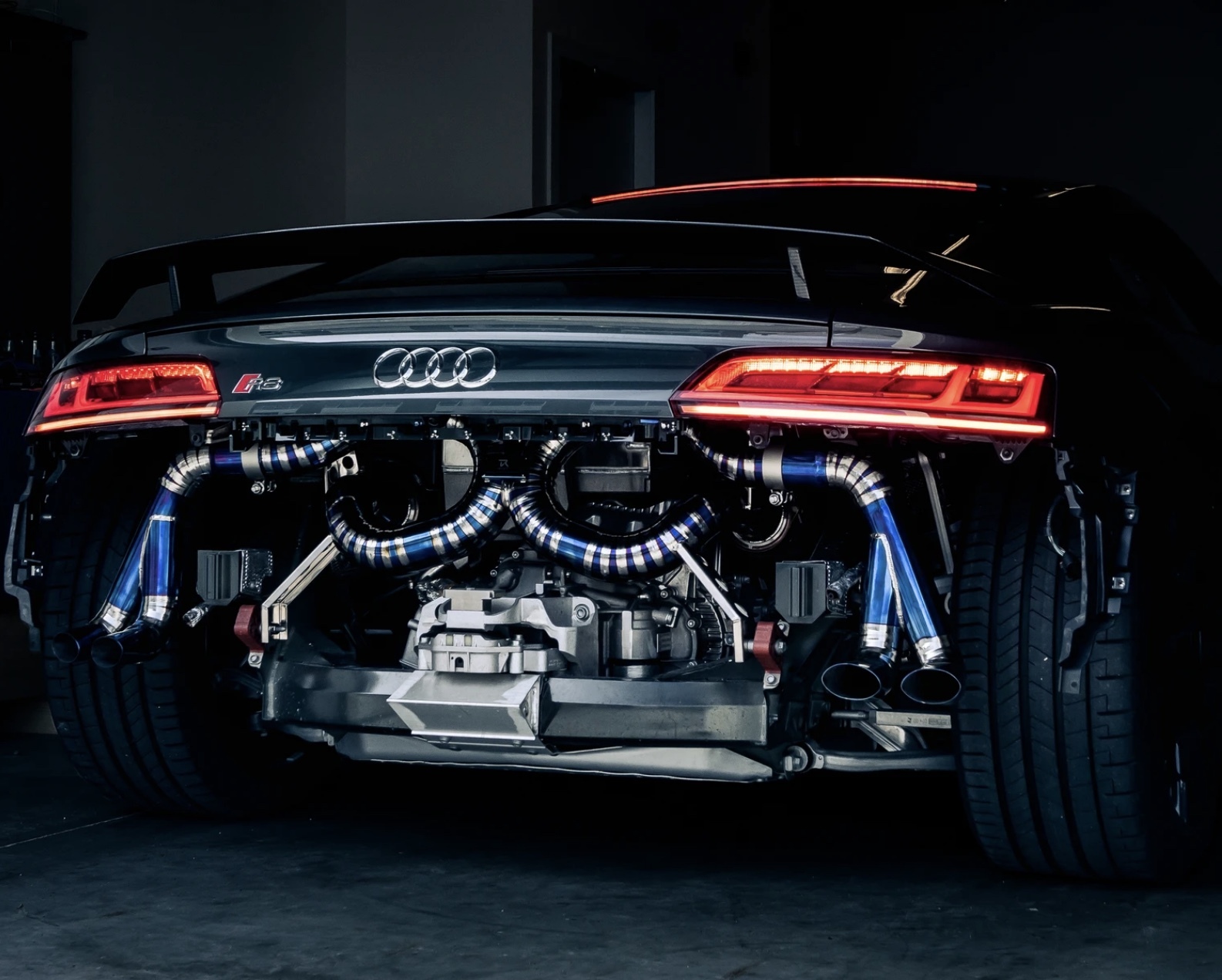 valved exhaust system supercar performance setup