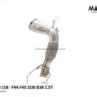 BMW F40 116i/118i + F44/F45 218i B38 1.5T 2019-2025 Downpipes - Mach5 official product photo 2