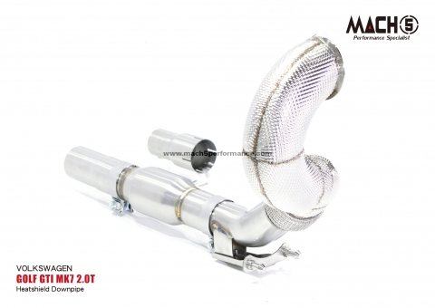 Volkswagen Golf GTI MK7 2013-2020 Downpipes - Mach5 official product photo 2