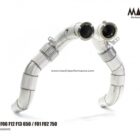 BMW F06/F12/F13 650 4.4T (Second Gen) 2012-2018 Downpipes - Mach5 official product photo 2
