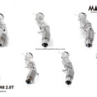 BMW F32/F36 420/425/430 B48 2.0T 2015-2020 Downpipes - Mach5 official product photo 1