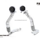 Porsche Panamera 971 GTS/Turbo 4.0T 2016-2023 Downpipes - Mach5 official product photo 3