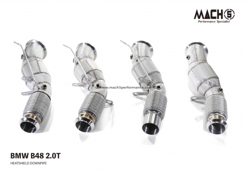 BMW F32/F36 420/425/430 B48 2.0T 2015-2020 Downpipes - Mach5 official product photo 3