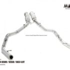 Mercedes-Benz W463A G500 M176 V8 4.0T (Ball Joint) 2018-2025 Downpipes - Mach5 official product photo 3