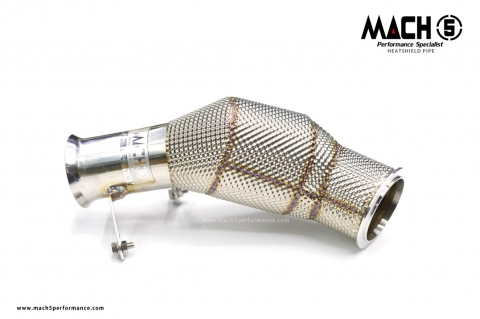 BMW F20/F21 M135i 3.0T N55 PWG/EWG 2012-2015 Downpipes - Mach5 official product photo 2