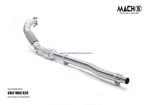 Volkswagen Golf R20 2009-2013 Downpipes - Mach5 official product photo 2