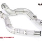 Maserati Ghibli RWD 3.0T 2013-2023 Downpipes - Mach5 official product photo 3