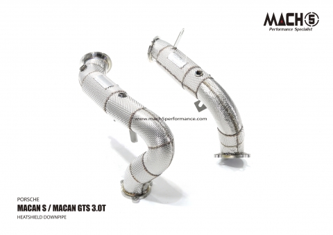 Porsche Macan S 3.0T Twin Turbo 2014-2018 Downpipes - Mach5 official product photo 3