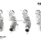BMW G01 X3 / G02 X4 20i/25i/30i B46/B48 2.0T 2017-2025 Downpipes - Mach5 official product photo 2