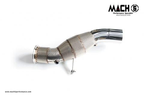 BMW F10/F18 535i 3.0T N55 PWG/EWG 2011-2016 Downpipes - Mach5 official product photo 2