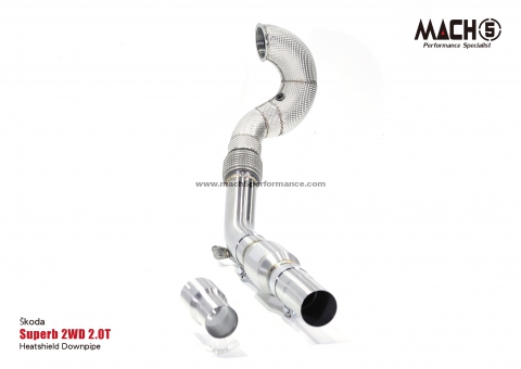 Skoda Superb 2WD 2.0T 2015-2019 Downpipes - Mach5 official product photo 3