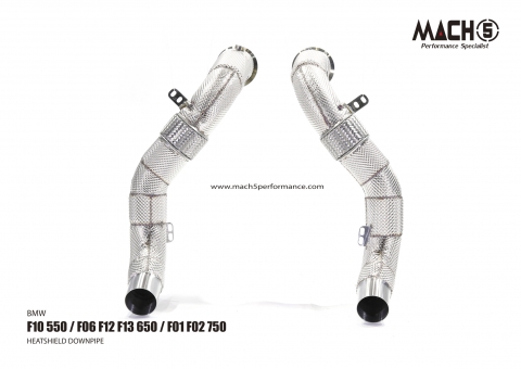BMW F06/F12/F13 650 4.0T/4.4T 2012-2018 Downpipes - Mach5 - official product photo 1 BMW F06/F12/F13 650 4.0T/4.4T 2012-2018 Downpipes - Mach5 official product photo 1