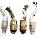 Mercedes-Benz AMG X253 GLC43/GLC400/GLC450 M276 3.0T 2016-2022 Downpipes - Mach5 official product photo 2