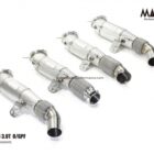 BMW F30/F31 340i B58 3.0T 2015-2019 Downpipes - Mach5 official product photo 2