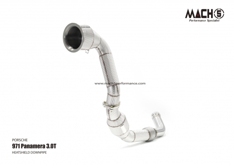 Porsche Panamera 971 3.0T EA839 2016-2023 Downpipes - Mach5 official product photo 3