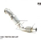 BMW F20 116i/118i 1.6T 2011-2019 Downpipes - Mach5 official product photo 3