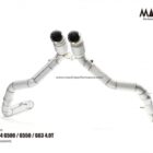Mercedes-Benz W463A G500 M176 V8 4.0T (Ball Joint) 2018-2025 Downpipes - Mach5 official product photo 2