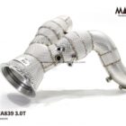 Audi Q7 V6 3.0T EA839 2019-2025 Downpipes - Mach5 official product photo 1