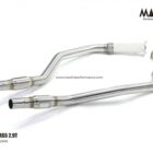 Audi RS4/RS5 B9 2.9T EA839 2017-2025 Mid Pipes / Resonator Delete - Mach5 official product photo 2