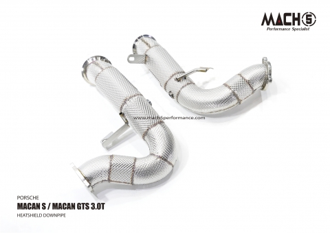 Porsche Macan S 3.0T Twin Turbo 2014-2018 Downpipes - Mach5 - official product photo 1 Porsche Macan S 3.0T Twin Turbo 2014-2018 Downpipes - Mach5 official product photo 1