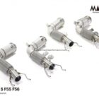 Mini Cooper/S F56 2.0T B48 2014-2025 Downpipes - Mach5 official product photo 3