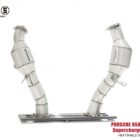 Porsche Cayenne 958 3.0T Supercharged 2010-2014 Downpipes - Mach5 official product photo 3