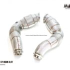 BMW E71 X6M 4.4T 2010-2014 Downpipes - Mach5 official product photo 1