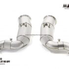 Porsche E3 Cayenne GTS/Turbo 9Y0/9Y3 4.0T V8 2018-2025 Downpipes - Mach5 official product photo 2