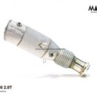BMW F10/F11/F18 520i/523i/525i/528i N20/N26 2.0T 2010-2016 Downpipes - Mach5 official product photo 2