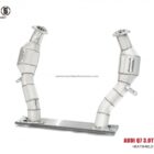 Audi Q7 3.0T Supercharged 2010-2015 Downpipes - Mach5 official product photo 1