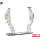Porsche Cayenne 958 3.0T Supercharged 2010-2014 Downpipes - Mach5 official product photo 2