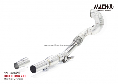 Volkswagen Golf GTI MK7 2013-2020 Downpipes - Mach5 - official product photo 1 Volkswagen Golf GTI MK7 2013-2020 Downpipes - Mach5 official product photo 1