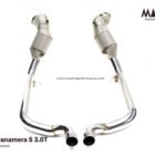 Porsche Panamera 970.2 3.0T 2013-2016 Downpipes - Mach5 official product photo 1