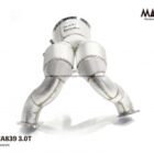 Audi Q7 V6 3.0T EA839 2019-2025 Downpipes - Mach5 official product photo 3