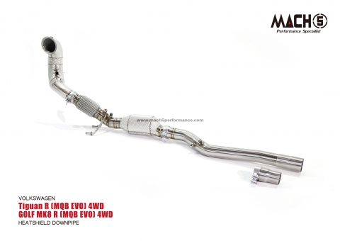 Volkswagen Golf MK8 R 2021-2025 Downpipes - Mach5 official product photo 2