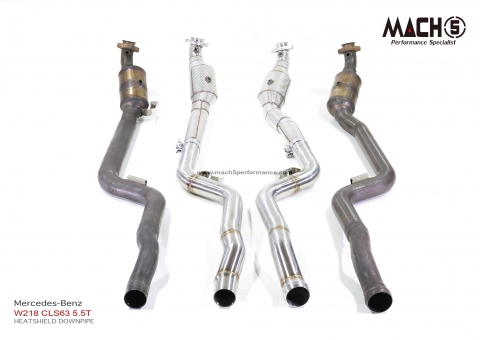 Mercedes-Benz W218 CLS63 5.5T RWD/AWD 2011-2018 Downpipes - Mach5 official product photo 3
