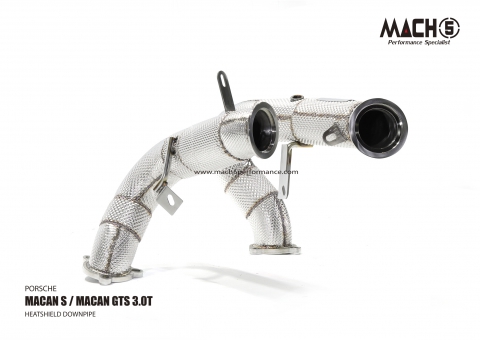 Porsche Macan S 3.0T Twin Turbo 2014-2018 Downpipes - Mach5 official product photo 2