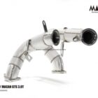 Porsche Macan GTS 3.0T Twin Turbo 2014-2018 Downpipes - Mach5 official product photo 2