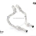 Aston Martin Vantage V8 4.0T 2018-2025 Downpipes - Mach5 official product photo 1