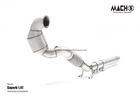 Skoda Superb 1.4T 2015-2019 Downpipes - Mach5 official product photo 3